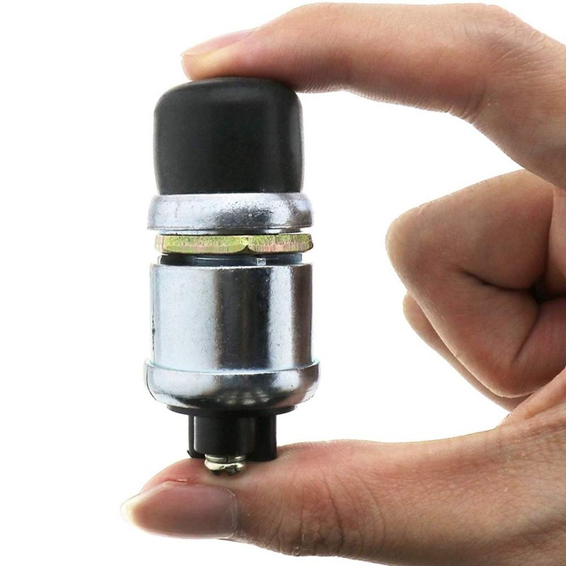 Moovul 2PCS 50A 12V Waterproof Car Boat Track Switch Push