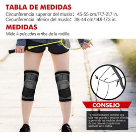 Rodilleras Deportivas(S/M/L/XL/XXL), MTQ Rodilleras de Compresión Rodillera Deportiva Elastica Ajustable con Tensión de la Banda Rodilla de Soporte para Correr, Gym, Basquetbol, Voleibol, Bicicleta Montaña y Actividades Deportivas (2 Piezas) (XX-Large)