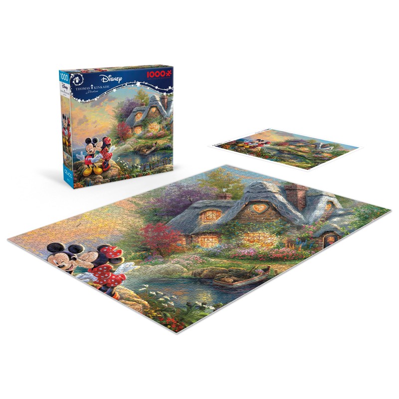 Ceaco - トーマス・キンケード - ディズニー - ミッキー&ミニー - スイートハートコーブ -