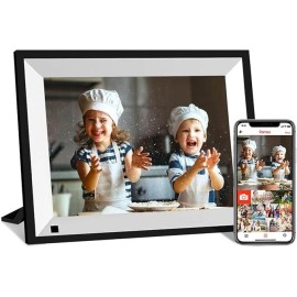 JREN Digital Picture Frame,JREN 8 inch WiFi Digital Photo Frame with HD Touch Screen