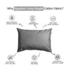 King Size Pillow Cases - Hypoallergenic Pillow Cover - Satin
