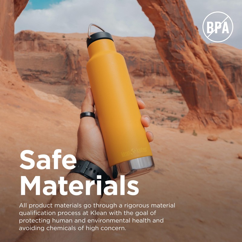 Klean Kanteen Unisex - Adult Classic Loop Cap, Marigold, One