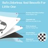 50 Pages Visual Stimulation Flashcards, 25 PCS Black and White