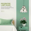 DOITOOL Ceiling Lamp Globe Farmhouse Lampshade Lighting Fixtures Cover Glass