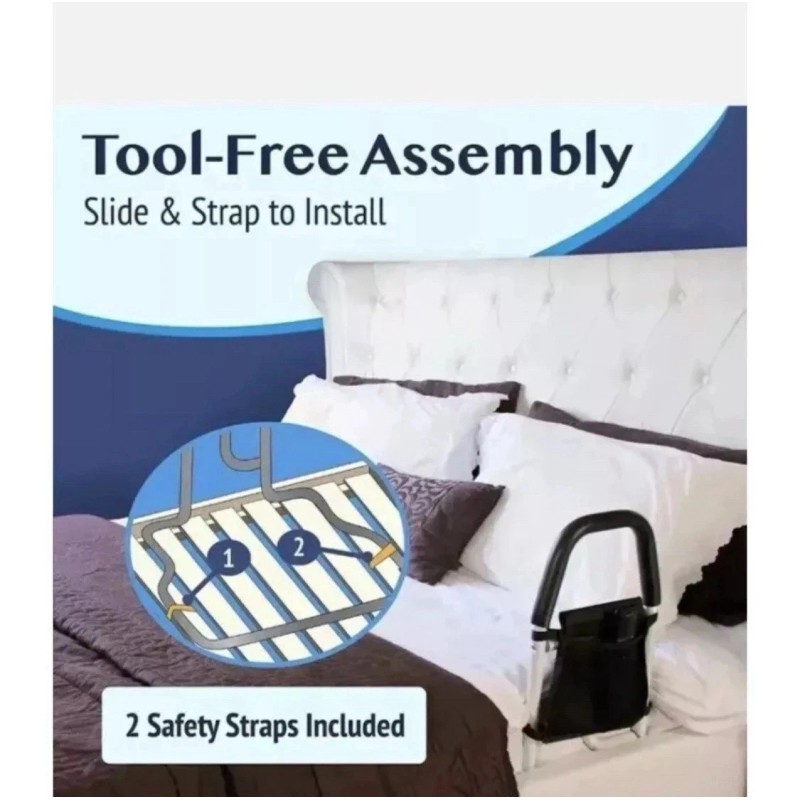 Medokare Bed Rails for Elderly Adults, Hospital Grade Safety w/