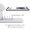 Mignova Mushroom 3-Port USB Hub Dock LED Lamp Desktop Charging