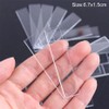 SELECOCO Art Tip Nail Tip Display Panel Transparent Plate Nail