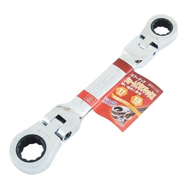 SK11 Gear Tech Short Double Flex Ratchet Wrench 0.4 x 0.5 inches (11 x 13 mm) MFR1113S