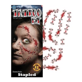 Tinsley Transfers Stapled Trauma Temporary Tattoo FX Kit