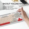 lakewei DK8701 75% Hot Swappable Mechanical Keyboard with Phone Holder,