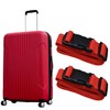 Pair Luggage Straps for Suitcases, Secure & Adjustable Luggage Straps,