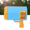 Bubble Blower Blue 69 Holes Unique Appearance Portable Stable Highly