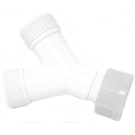 Plumb Pak HC08AMZ Appliance Inlet Hose Y Piece Splits 1 x 3/4 inch to 2 x 3/4 inch