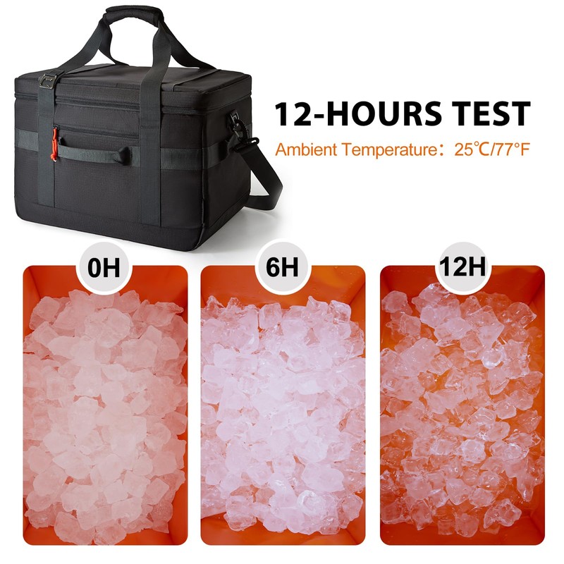 TOURIT Insulated Collapsible Cooler Bag, 48-Can 32L Large Soft Cooler