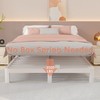 HQU 6 Inch Queen Bed Frame with Metal Baffles, Heavy