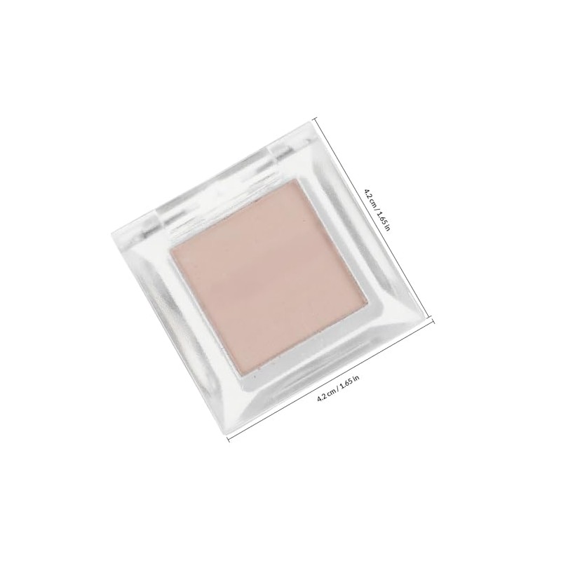 Paleta de Sombras de Ojos Mate Beige, Pigmentación Alta y