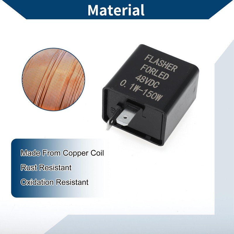 Hihaha 2 Pins 48V 10A Auto Relay Waterproof Car Relay