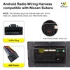Aftermarket Radio Wiring Adapter Compatible with Nissan 2007-2013/Subaru 2008-2013, 16Pin