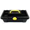 ToolTreaux Portable Plastic Dual Compartment Craft Organizers and Storage Tool