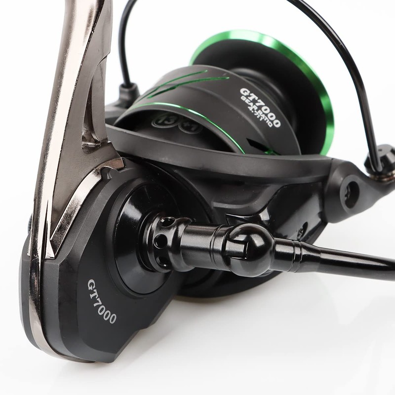 HappyLife Spinning Reel, Fishing Tool, Prevents Lining, Maximum Drag Force,