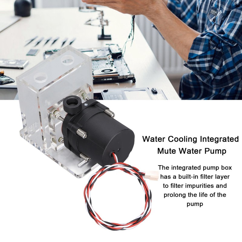 Water Cooling Integrated Mute Water Pump Integrated Design Good Heat