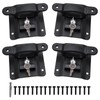 NovelBee 4 Pack Tie Down Anchors Cleats with Tie Down