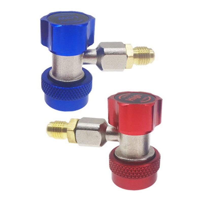 R134A Air Conditioner Connector Copper Adjustable Quick Connector R134A Air