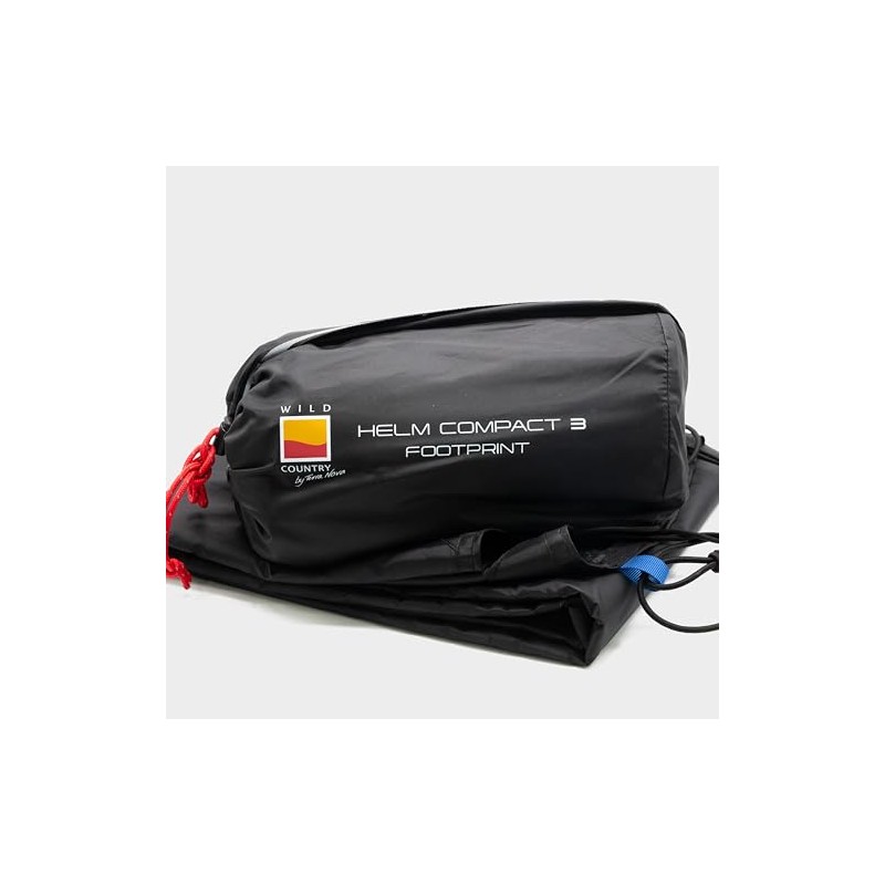 Wild Country Helm 3 Footprint Groundsheet protector, Black, One Size,