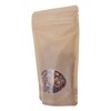 Bolsa Sup 250g - Apariencia Kraft Con Ventana - x100