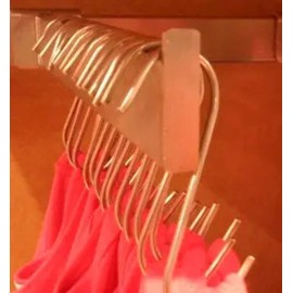 The Metal Peddler Stainless Steel S Hooks – Pack of 4 Pot Rack Hooks for Storage - Made in USA