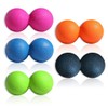 Loed Double Massage Ball Peanut Lacrosse Ball Double Massage Ball - Pink 3ea