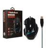 RadioShack Mouse Gamer Ergonómico Luces LED Luces LED Negro