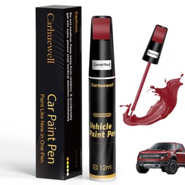Red Touch Up Paint for Cars, Car Scratch Repair Pen, Car Paint Touch Up Pen Auto Scratches Remover Easy to Use and Quick Fix(Garnet Red)