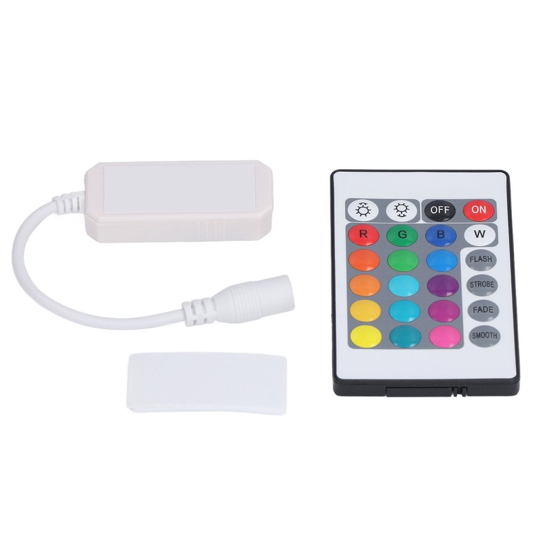 LED Remote Controller 24 Keys Smart 4pin 2.4G RGB IR