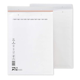 100 Bubble Envelopes 250 x 350 mm | Bubble Envelope G7 | White Mailing Envelope DIN A4+ | Various Quantities Available