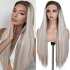 FAVE 13x4 HD Lace Front Wig 28" Ombre Wig Ash