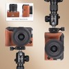 MUZIRI KINOKOO Case for Canon EOS R50V Camera, PU Leather