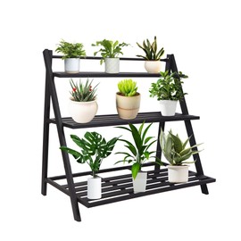DHYGOTFUR Plant Stand Indoor, 3-Tier Aluminum Plants Shelf Outdoor, Multiple Flower Holder Rack, Metal Plant Stands Home Decor for Balcony Living Room Patio Garden