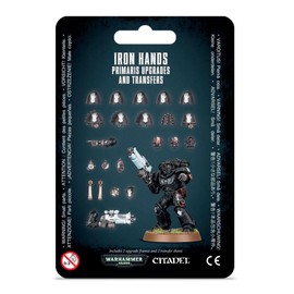 Games Workshop Warhammer 40,000: Iron Hands PRIMARIS Upgrades & TRANSFERS