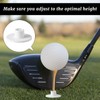 Othrion 5 PCS Rubber Golf Tees for Mats,Golf Tee Holder,Tee