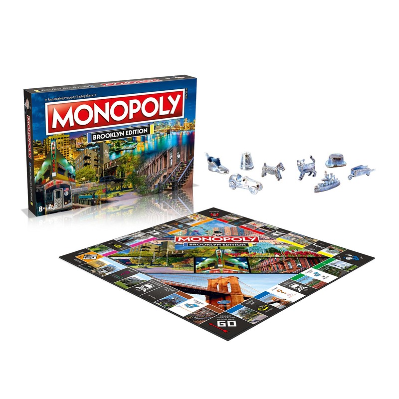 Monopoly Board Game - Brooklyn Edition: 2-6 Players Family Board