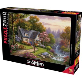 Anatolian Puzzle - Stonybrook Falls Cottage, 2000 Piece Jigsaw Puzzle, #3940