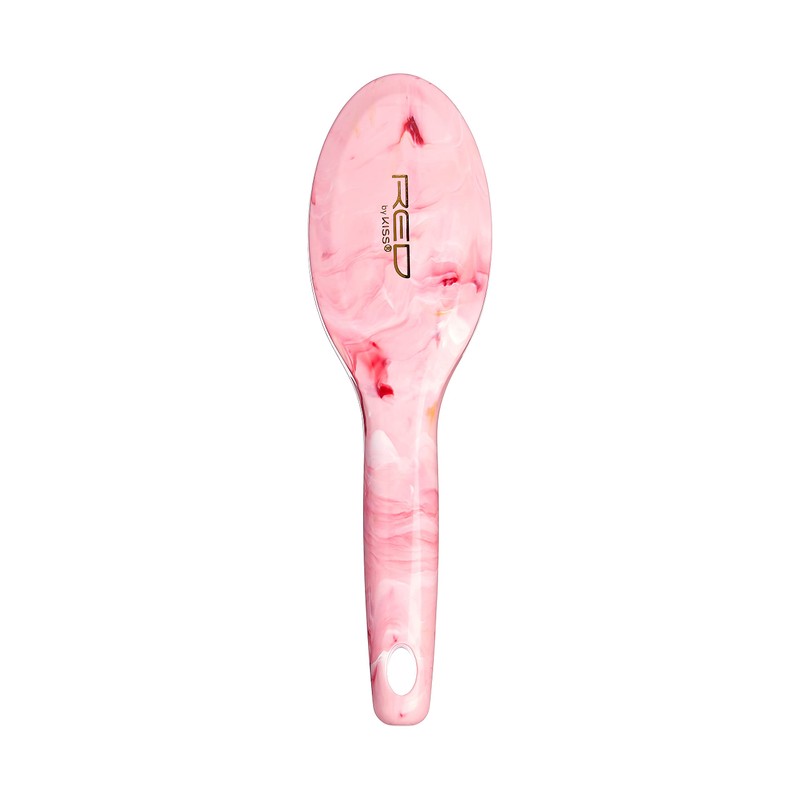 Red by Kiss Marblous Paddle Brush (Mini Round)