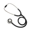 Medical Stethoscope Dual Head Clear Transmission Soft Ear Plugs Stainless
