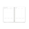 Weekly Planner – A5 size with 104 undated pages of