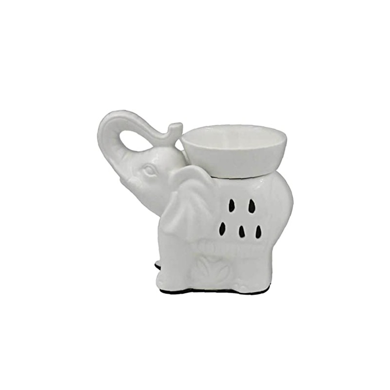 Desire Aroma LP46996 Ceramic Warmer | White Elephant Form |