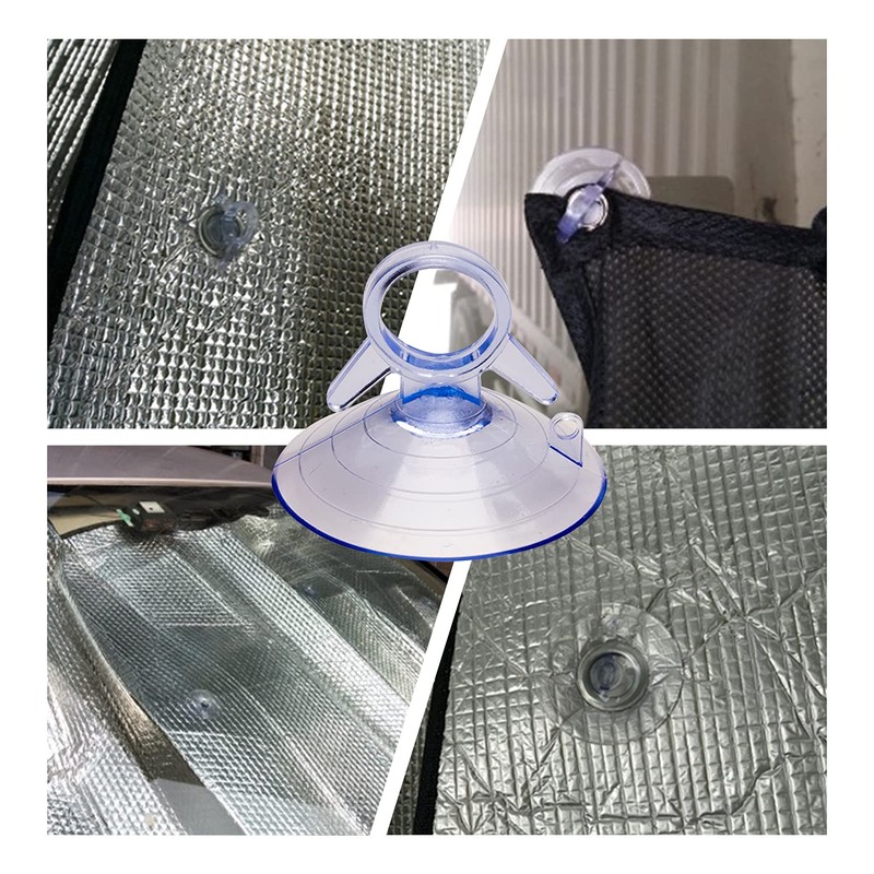 RICISUNG Sunshade, Suction Cup, Strong (20 Pieces) Suction Cup for