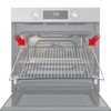 SPARES2GO Universal-Drahtgitter für Backofen, Herd (360 x 462 mm)