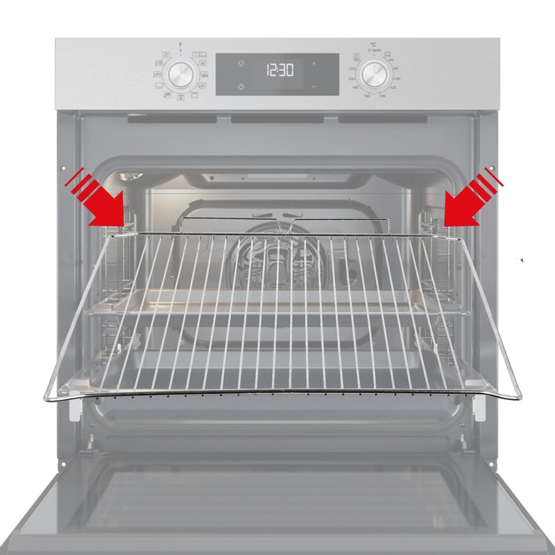 SPARES2GO Universal-Drahtgitter für Backofen, Herd (360 x 462 mm)