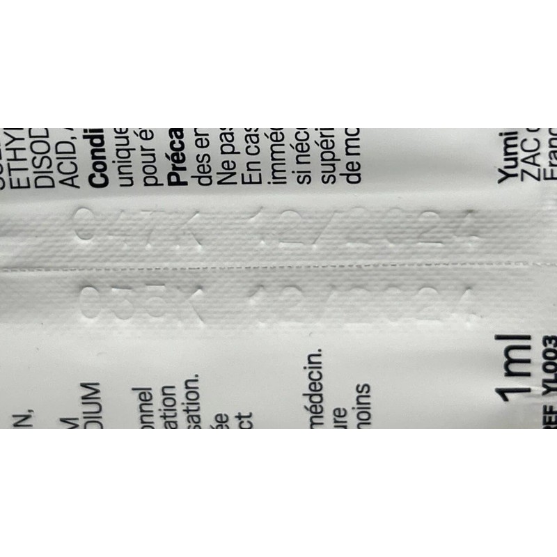 Yumi Brow Lash Lift Fix Serum No. 1 2 3
